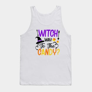Witch Way to the Candy Tank Top
